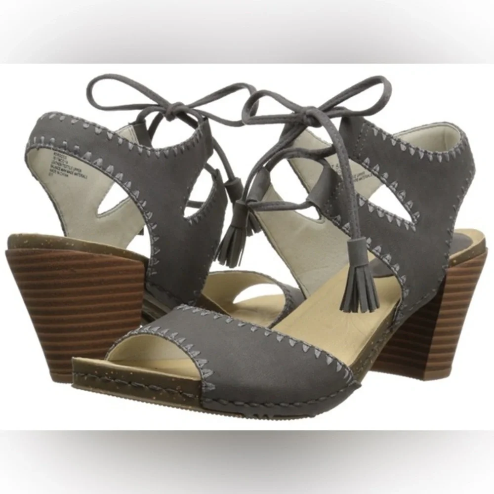 JBU platform sandals Morocco - size 8